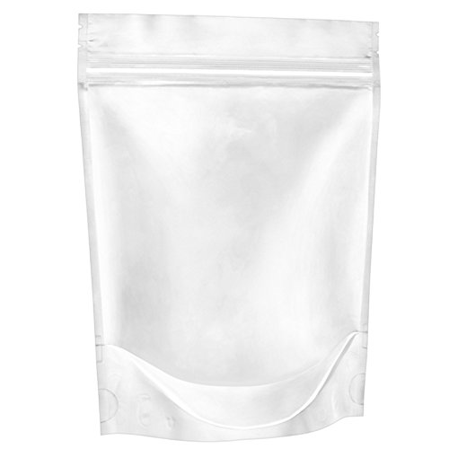 HeatSeal Bags, 4.5 mil Clear Stand Up Zipper Bag, case/500 Industrial & Scientific