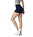 LAPASA Pantaloncini Sportivi Donna a Vita Alta Senza Tasche Laterali Controllo della Pancia Shorts Fitness Sportivi Yoga Palestra Allenamento Corsa Jogging L09 M Blu Navy