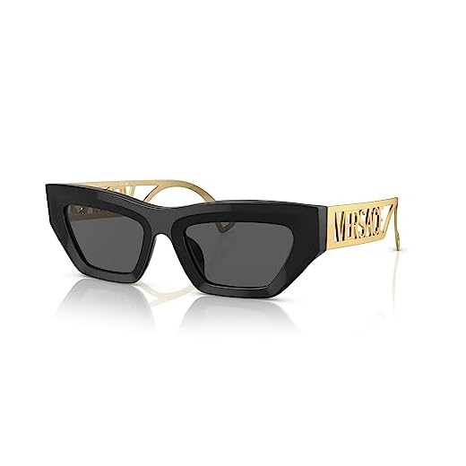 Gafas de Sol Versace VE 4432U Black Gold/Grey 53/20/145 mujer