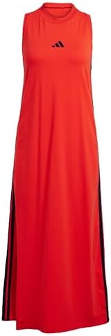 adidas ESSENTIALS 3-STRIPES LONG RACERBACK DRESS Women's Dress :  Amazon.com.be: Fashion