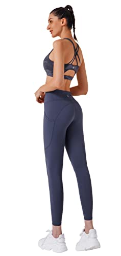 Image of RUNNING GIRL Sports Bras for Women,Padded Sports Bra Tank Top Sexy Crisscross Back High Impact Longline Workout Yoga Bra