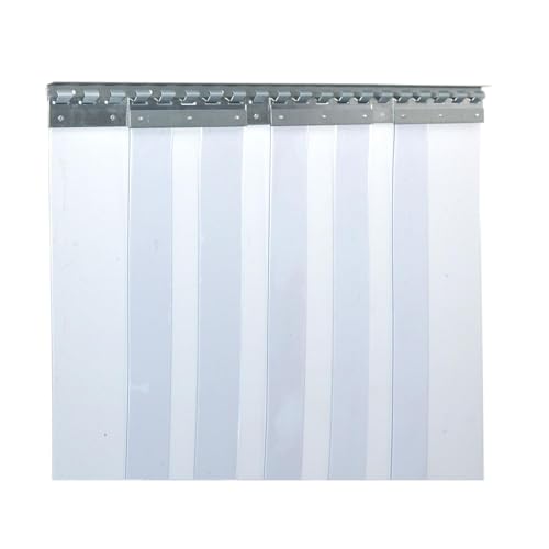 Cortina de tiras de PVC para separar ambientes en naves logísticas y talleres de 1,75x2,75m 2