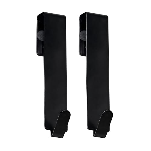 XAQAMY 2 Pièces Crochet Douche, Crochet Porte Serviette Salle de Bain sans Percage en Acier inoxydable, Crochets Accroche Serviette Salle de Bain Porte de Bains épaisseurs de Verre de 0,6 à 1,7 cm