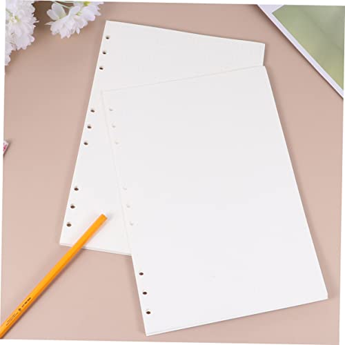 Cuadernos diarios puntos papel de reemplazo B5 con 9 agujeros para notas 7