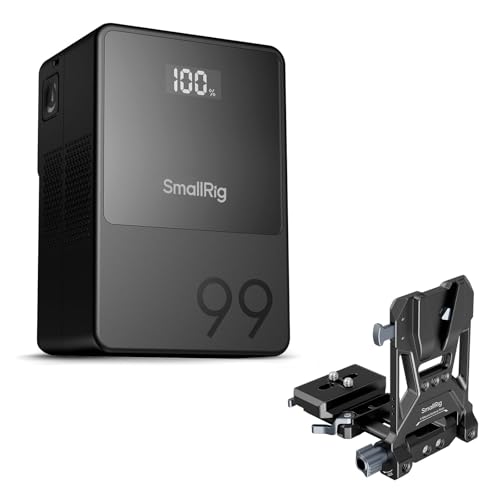 SmallRig VB99 Vマウントバッテリー Amazon.com: SMALLRIG V Mount Battery VB99, 99Wh / 6800mAh V