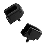 Cuymoap 2 PCS Car Tailgate Hinge Bushings, Rear Side Lift Assist Bushing Set, Hinge Support Replacement OEM# 84331136 22966936, Compatible with Chevy Silverado Colorado GMC Sierra Canyon (Black)