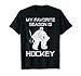 La mia stagione preferita è la maglia da portiere hockey Maglietta