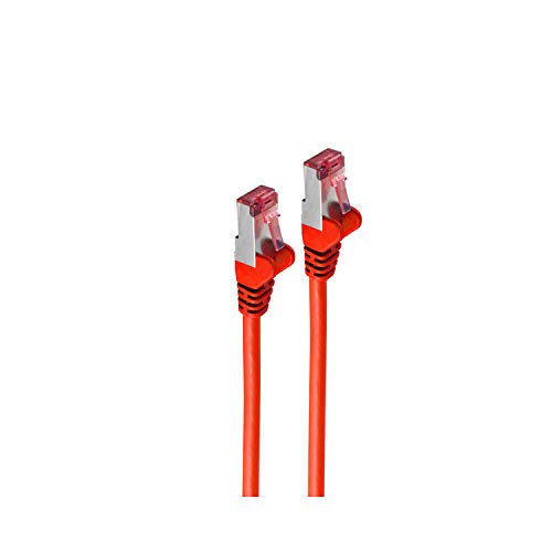 Preisvergleich Produktbild shiverpeaks Patchkabel cat6A S / FTP PIMF Halogenfrei rot 20m