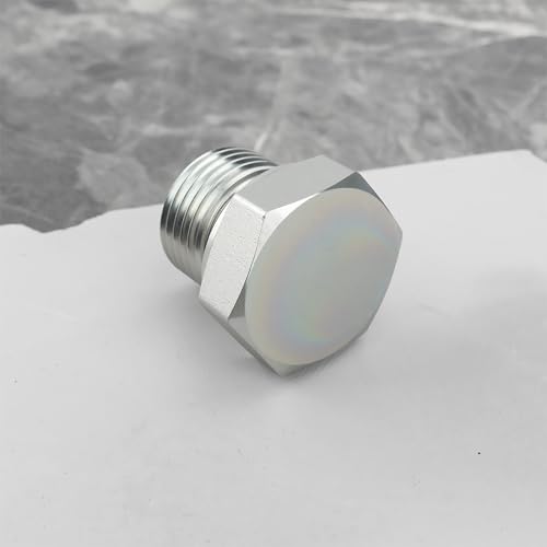 Image of 4Pcs 1 /2 inch BSP Male Plug Ends Hydraulic Blanking Fittings for Hydraulic Ports