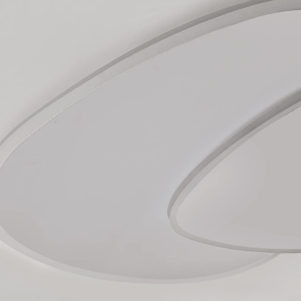 WFZRXFC Minimalistische witte creativiteit inbouwplafondlamp Koud licht, warm licht, neutraal licht, drie kleuren verstelbare plafondlamp Ultradunne 1,7 inch Home Lighting Plafondverlichting