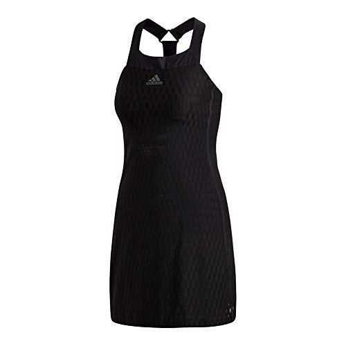 adidas Tennis Barricade Dress, Black, Large