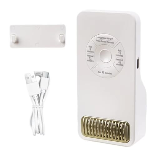 AMISENK Eliminadores de refrigerador, generador de ozonos, desodorante recargable por USB, para uso doméstico, sistemas de purificación de aire de coche, neutralizador de ozonos