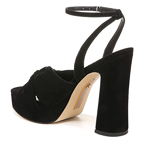 Sandale compensée Sam Edelman Kristen en cuir marron pour femme