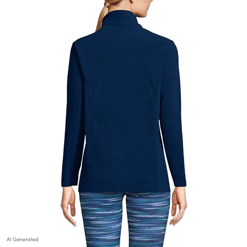 Image of Lands' End Anyweather Fleece Quarter Zip Pullover