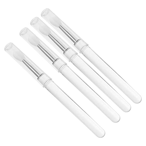 FOMIYES Quality Silicone Lip Brush Set Reusable Lip Applicator for Lipstick Gloss