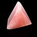 1.5inch Natural Rose quartz Pyramid Carved Chakra Healing Crystal Reiki Stone Top Quality Gemstone Radiation Deflection Home Decor Gift Decoration Crafts (Rose quartz)