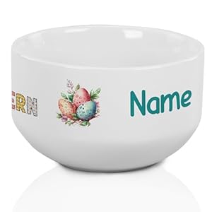 GRAZDesign Müslischale Frohe Ostern personalisiert