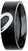 etNox hard and heavy Dark Romance Unisex Anillo Negro acero inoxidable Imagen de etNox hard and heavy Dark Romance Unisex Anillo Negro acero inoxidable