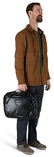 Osprey Transporter Boarding Bag 20L Carry-On Luggage, Black