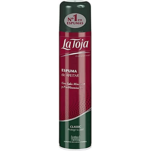 La Toja Espuma afeitado - 4 paquetes de 1 unidad, Total: 4 unidades