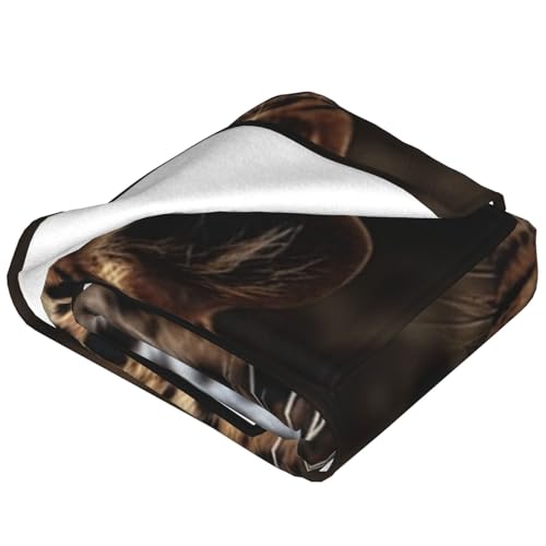 Couverture en micro polaire léopard douce et pelucheuse de qualité supérieure - 5