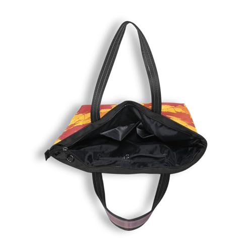 Image of Women Turtle Tote Bag Polyester Handbag Zippered Tote Bag Turtle Tote Purses,Summer Beach Tote Bag