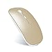 Produktbild Szyee Bluetooth Maus Drahtlose Maus Bewege Die Maus Optische Maus Laden Sie Die Maus Geeignet Für PC Computer Laptop Android Tablet Intelligentes Gerät(Gold)