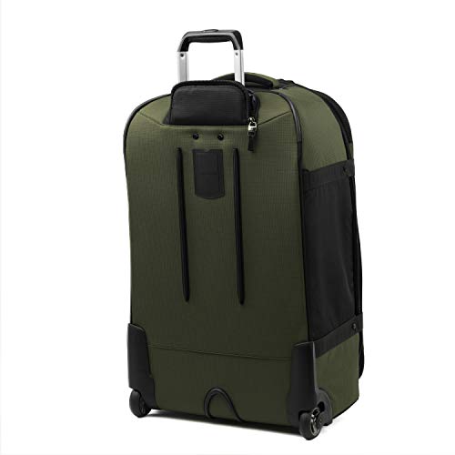 Travelpro Unisex-Adult Bold Softside Expandable Rollaboard Upright Luggage, Olive/Black, Checked-Large 28-Inch4