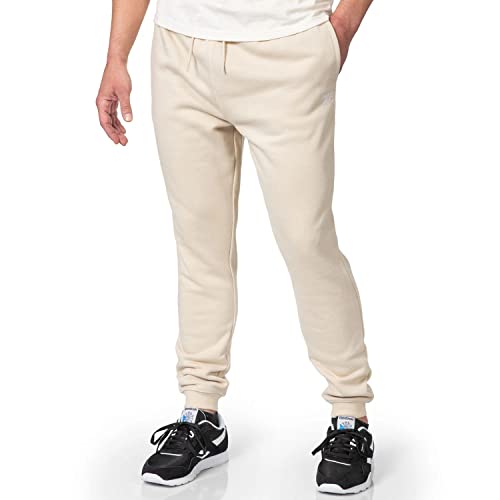 Reebok Men's Identity Fleece Joggers Pant | Mens Joggers with Pockets | Mens Jogger Sweatpants - Oatmeal Heather X-Large2