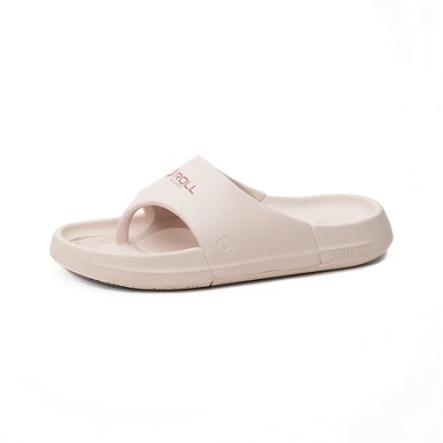 ROLL Recovery Women's Sports Recovery Flip Flops | Helps Relieve Pressure on Achilles Tendon and Plantar Fasciitis SUPERPLUSH