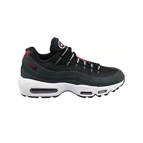 Nike Men's Air Max 95 Lifestyle Sneaker, Anthracite/Black-team Red, 9.5