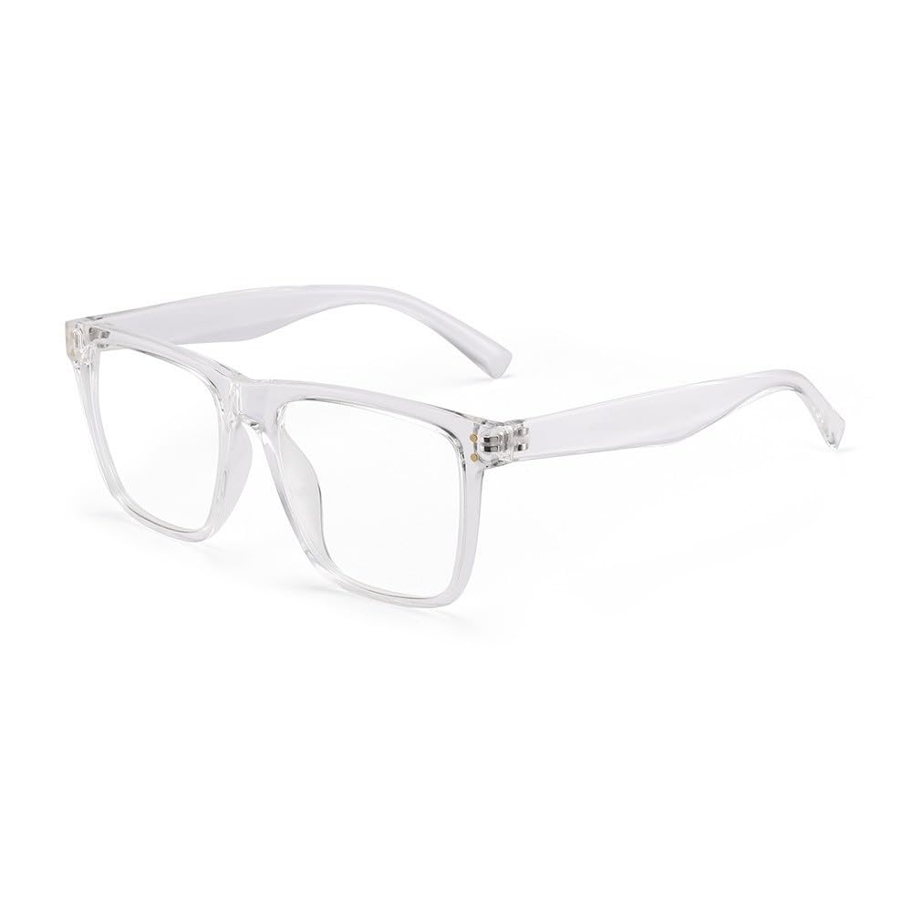 Okulary kwadratowe vintage, męskie, damskie, retro, komputerowe, przezroczyste, fałszywe