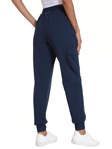 Women's Lightweight Cargo Pants with Pockets Stretchy Quick Dry Hiking Pants for Travel Casual Outdoor3