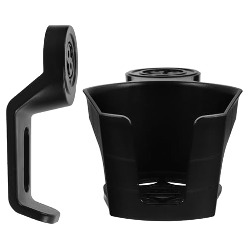 CRAFTHROU Soporte para Auriculares y Taza De 2pcs Organizador De Escritorio con Gancho Giratorio para Auriculares y Soporte para Taza Accesorios De Oficina para Escritorio Color