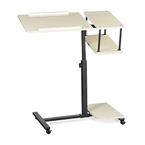 WJFTODAY Überbetttisch mit Stauraum