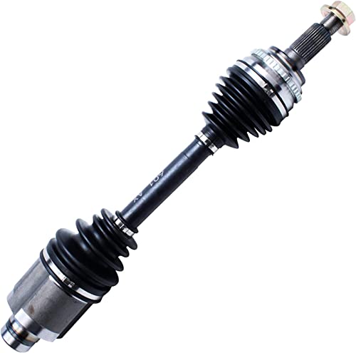 Image of Detroit Axle - FWD Front 2pc CV Axles for 07-14 Ford Edge Lincoln MKX, 2 CV Axle Shafts Assembly 2007 2008 2009 2010 2011 2012 2013 2014 Replacement