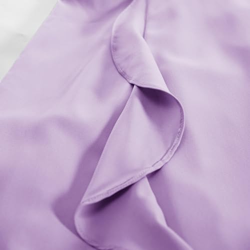 Image of Belle Poque Sun Dresses for Women Spring Summer Floral Midi Flowy Spaghetti Ruffle Wedding Guest Tea Party Dress