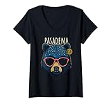 Photo Gallery donna pasadena california usa bear indossa occhiali da sole design maglietta con collo a v Photo Gallery donna pasadena california usa bear indossa occhiali da sole design maglietta con collo a v