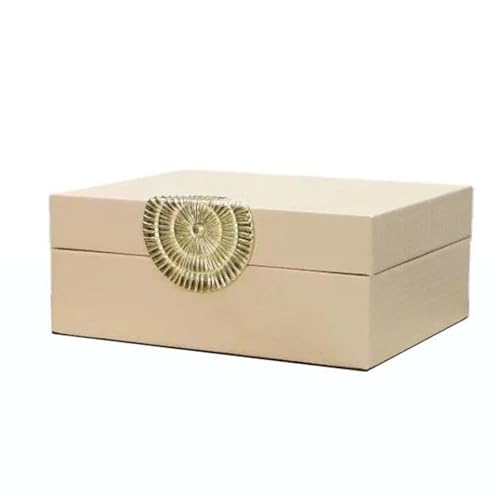ATGQBCF Joyero Viaje Joyería Marco Madera, Contenedores Almacenamiento Grandes Papel De Regalo, Joyero Cuero Para Almacenar Estilo Europeo, Multifuncional(20 * 16 * 8cm) Joyeros(Type-A,20X16X8cm)