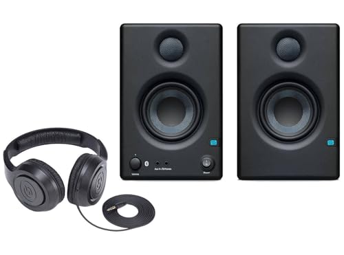PreSonus Eris E3.5 BT Studio Monitors (Pair) with Headphones