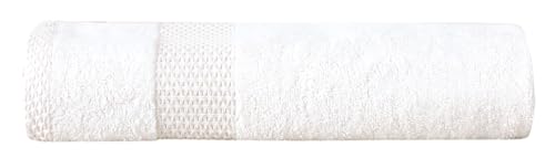 Image of Fash Home-100% Bamboo Loops Luxury Bath Towel-550 GSM|Large Size-75X150 cm|Super Soft|Quick Absorbent|Natural antibacterial towel ideal Gift Set for new borns,sensitive skin teens,Men,Women & Couples.