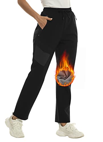 Mofiz Pantalones Ski Mujer Pantalón Para La Nieve Térmicos Pantalones Impermeables De Invierno Negro Xl Mofiz Pantalones Ski Mujer Pantalón Para La Nieve Térmicos Pantalones Impermeables De Invierno Negro Xl