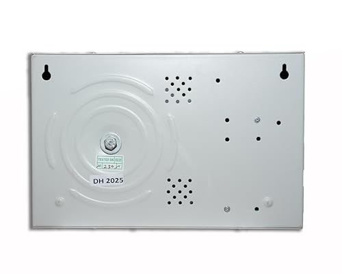 Image of FOUR-S 5KVA Smart Digital Double Booster Voltage Stabilizer Working Range (130V - 280V) Upto 2 Ton Air Conditioner, White Glossy;