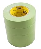 3M 1-1/2' 233+ Green AUTO Masking Tape-4 Roll-Paint CAR