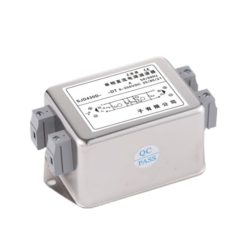 Bloque de terminales SJD430D-6A-DT filtro para energía solar y baterías en caravanas