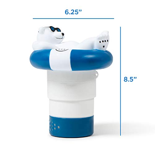 Milliard-Chlorine-Tablet-Floater-for-1-and-3-Inch-Tablets-Cute-Floating-Chlorine-Holder-and-Dispenser-Polar-Bear-Large-and-Small-Pools-Hot-Tub-Spa Milliard-Chlorine-Tablet-Floater-for-1-and-3-Inch-Tablets-Cute-Floating-Chlorine-Holder-and-Dispenser-Polar-Bear-Large-and-Small-Pools-Hot-Tub-Spa