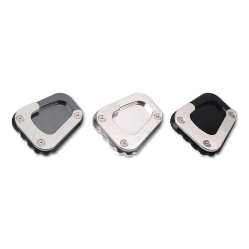 Placa de soporte CNC de aluminio negro para BMW K1600B extensión mecanizada de alta estabilidad 2