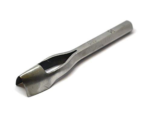 C.S Osborne inglese punto Strap End Punch o150 – V Fustellatrice per pelle, 5/8 "
