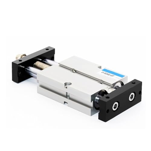 Cilindro neumático de doble varilla TNJ con carrera ajustable de aluminio 3