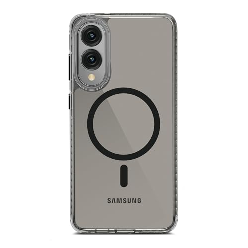Image of DailyObjects Stride Clear 2.0 Magnetic Case Cover Compatible with Samsung Galaxy S25 Edge | Wireless Charging Slim Back Cover | 2 Layer Edge Protection & Shockproof